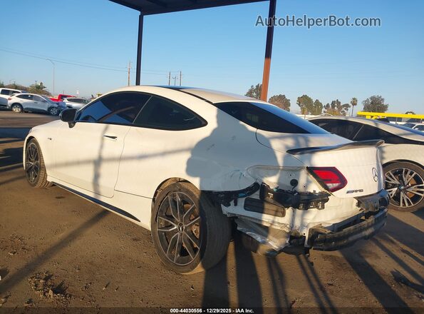 WDDWJ6EB1LF949018 2020 MERCEDES-BENZ AMG C 43 White Tył lewy