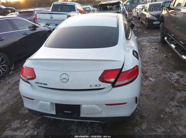 WDDWJ6EB3JF607745 2018 MERCEDES-BENZ AMG C 43 White 