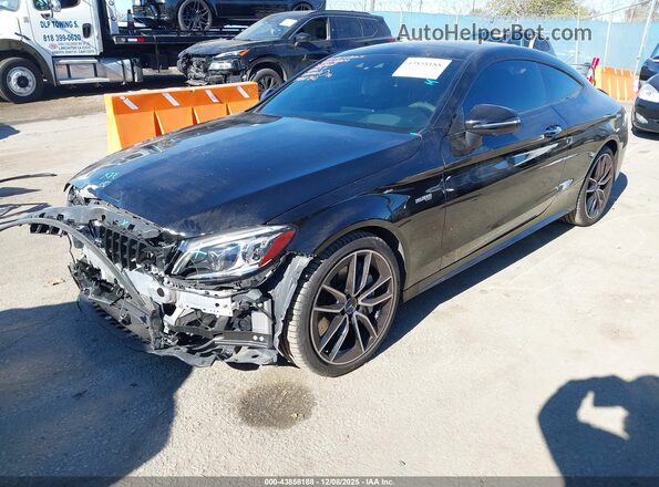 WDDWJ6EB4LF949000 2020 MERCEDES-BENZ AMG C 43 Black Передня ліва чверть