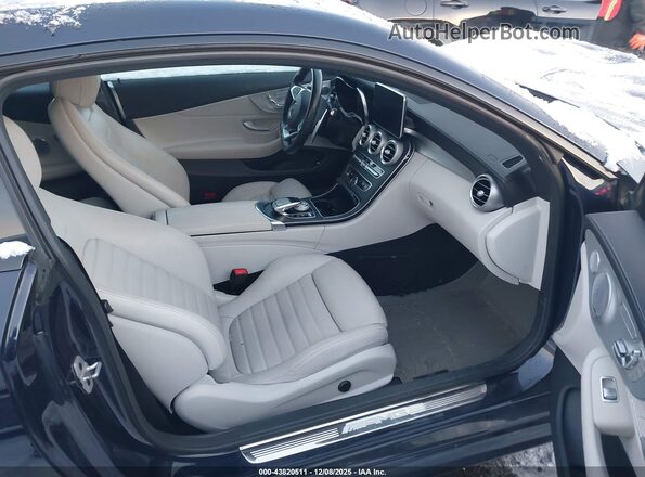 WDDWJ6EB7JF657502 2018 MERCEDES-BENZ AMG C 43 Blue წინა სალონის ხედი