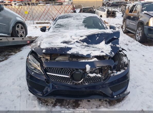 WDDWJ6EB7JF657502 2018 MERCEDES-BENZ AMG C 43 Blue ხელსაწყოთა პანელის ხედი