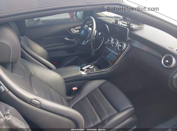 WDDWK8DB4LF951694 2020 MERCEDES-BENZ C-CLASS Black Widok wnętrza z przodu