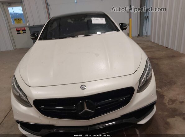 WDDXJ7JBXGA011926 2016 MERCEDES-BENZ AMG S 63 Белый Вид щитка приборов