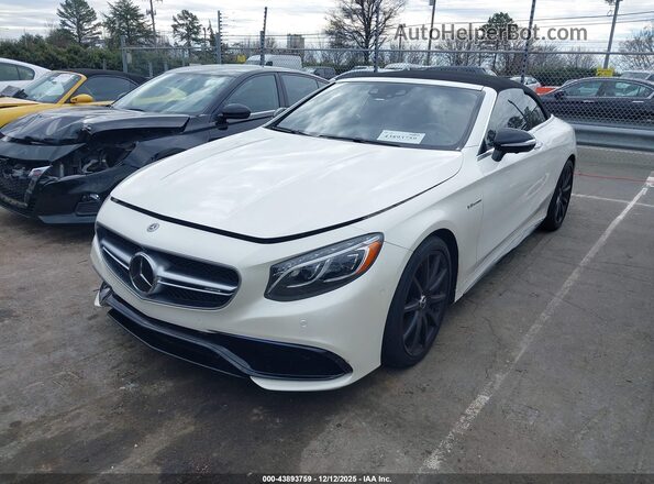 WDDXK7JB4HA028655 2017 MERCEDES-BENZ AMG S 63 White Передня ліва чверть