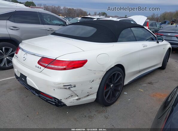 WDDXK7JB4HA028655 2017 MERCEDES-BENZ AMG S 63 White Задня права чверть