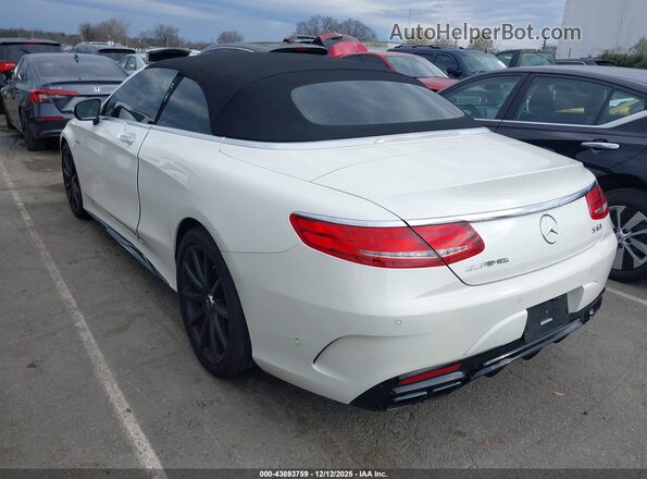 WDDXK7JB4HA028655 2017 MERCEDES-BENZ AMG S 63 White Задня ліва чверть