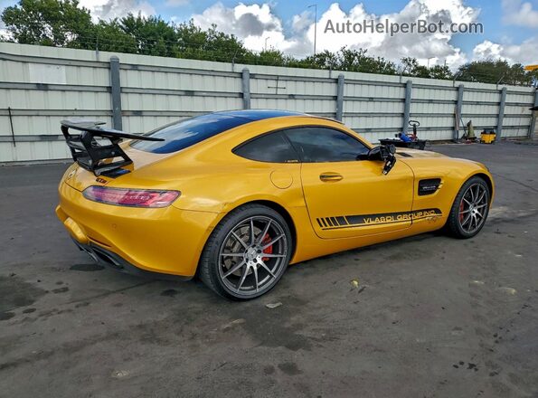 WDDYJ7JA6GA004869 2016 MERCEDES-BENZ AMG Yellow Tył prawy