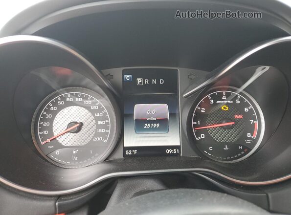 WDDYK7HA5JA021544 2018 MERCEDES-BENZ AMG Black Вид щитка приладів