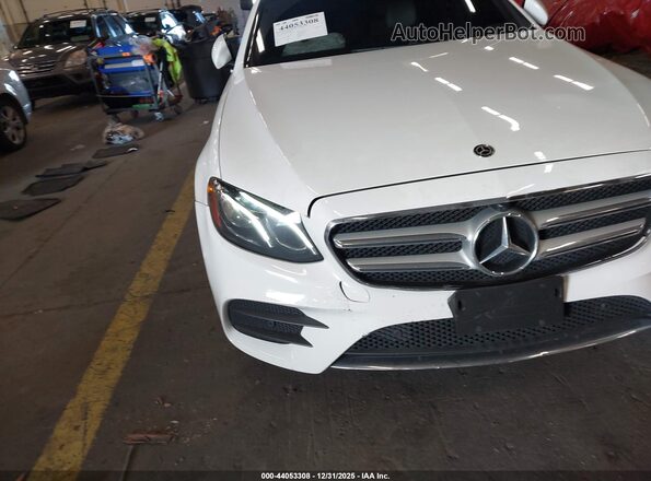 WDDZF4JB3KA530494 2019 MERCEDES-BENZ E-CLASS White Vista frontal