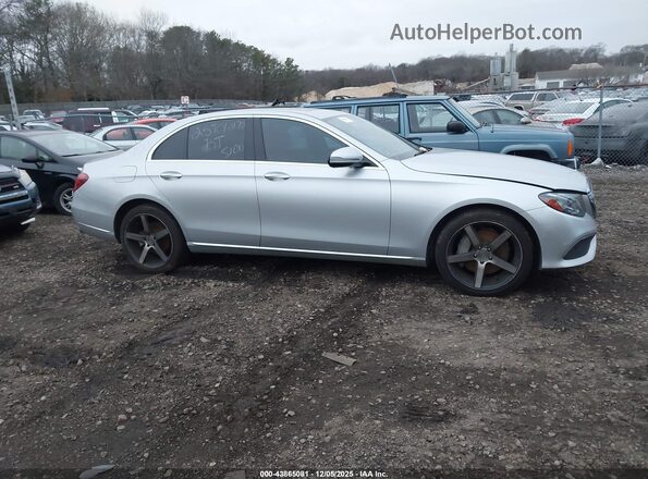 WDDZF4JB4HA079309 2017 MERCEDES-BENZ E-CLASS Gray უკანა სალონის ხედი
