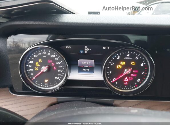 WDDZF4KB4JA450263 2018 MERCEDES-BENZ E-CLASS Синий 