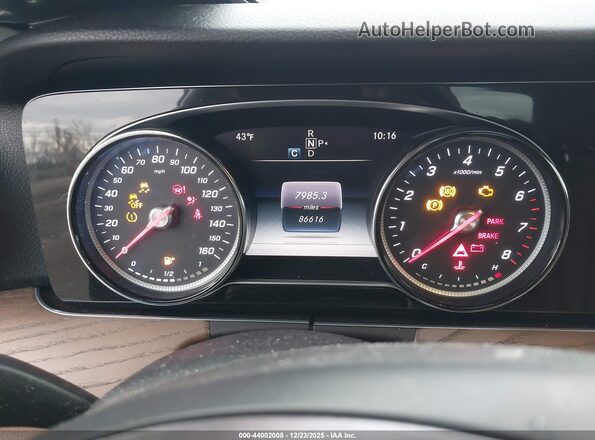 WDDZF4KB4JA450263 2018 MERCEDES-BENZ E-CLASS Синий 