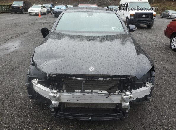 WDDZF4KB5KA586810 2019 MERCEDES-BENZ E Black Widok z przodu