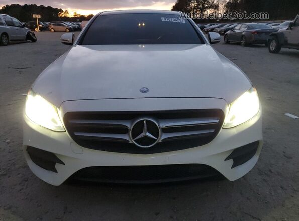 WDDZF4KB6HA152887 2017 MERCEDES-BENZ E Белый Вид спереди