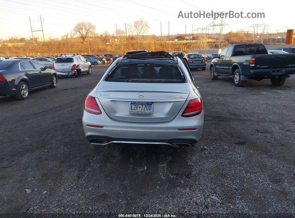WDDZF4KB9KA511527 2019 MERCEDES-BENZ E-CLASS Silver 