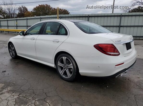 WDDZF4KBXJA354962 2018 MERCEDES-BENZ E White 