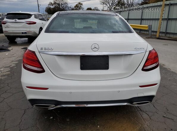 WDDZF4KBXJA354962 2018 MERCEDES-BENZ E White 