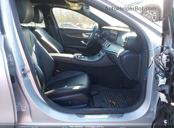 WDDZF8EB2LA755377 2020 MERCEDES-BENZ E-CLASS Silver Սալոնի դիմացի տեսք