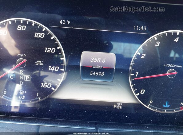 WDDZF8EB2LA755377 2020 MERCEDES-BENZ E-CLASS Silver 