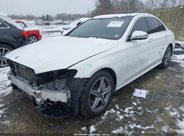 WDDZF8EB3LA729693 2020 MERCEDES-BENZ E-CLASS White წინა მარცხენა ხედი სამი მეოთხედიდან