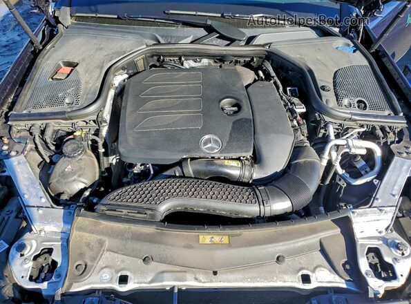 WDDZF8EBXLA744725 2020 MERCEDES-BENZ E Синий Вид задней части салона