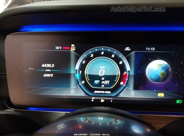 WDDZF8KB4KA575918 2019 MERCEDES-BENZ AMG E 63 Черный Вид задних сидений