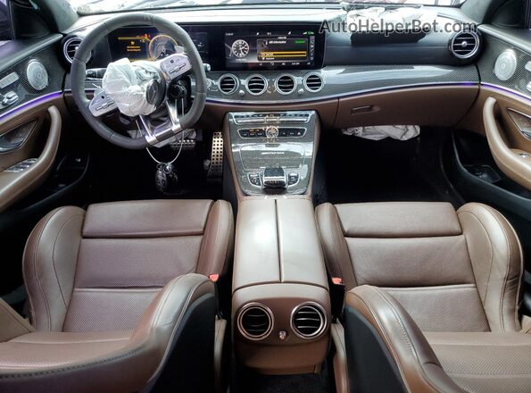 WDDZF8KB5LA722488 2020 MERCEDES-BENZ E Black Dashboard view