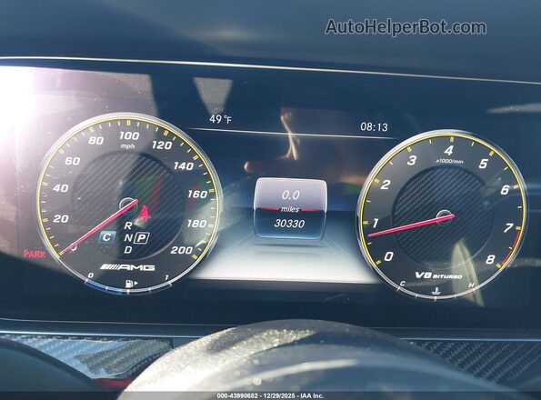 WDDZF8KBXKA608811 2019 MERCEDES-BENZ AMG E 63 Gray უკანა სავარძლების ხედი