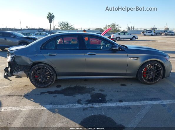 WDDZF8KBXKA608811 2019 MERCEDES-BENZ AMG E 63 Gray უკანა სალონის ხედი