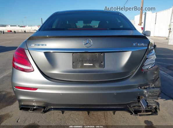 WDDZF8KBXKA608811 2019 MERCEDES-BENZ AMG E 63 Gray 