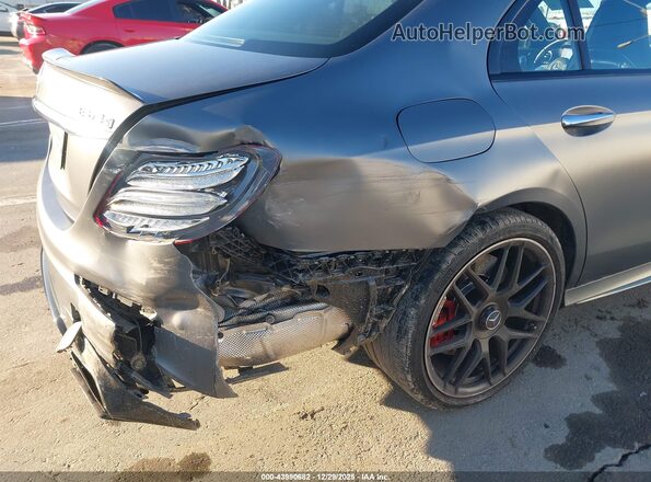 WDDZF8KBXKA608811 2019 MERCEDES-BENZ AMG E 63 Gray წინა ხედი