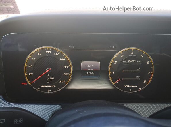 WDDZH8KB7LA754367 2020 MERCEDES-BENZ E White Սարքավորումների վահանակի տեսք