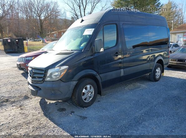 WDZPE7CDXHP550431 2017 MERCEDES-BENZ SPRINTER Black წინა მარცხენა ხედი სამი მეოთხედიდან