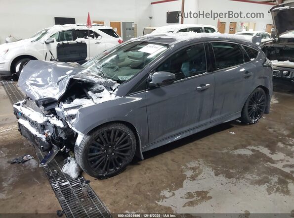 WF0DP3TH1G4115741 2016 FORD FOCUS RS Gray Vista tres cuartos delantera izquierda
