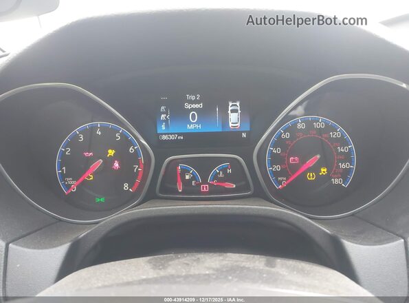 WF0DP3TH2H4122201 2017 FORD FOCUS RS Black Vista de los asientos traseros