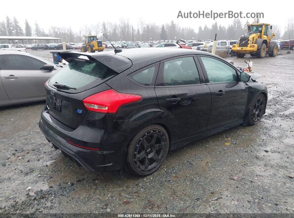 WF0DP3TH5G4117475 2016 FORD FOCUS RS Black Задня права чверть