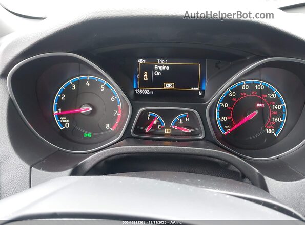 WF0DP3TH5G4117475 2016 FORD FOCUS RS Black Вид задніх сидінь