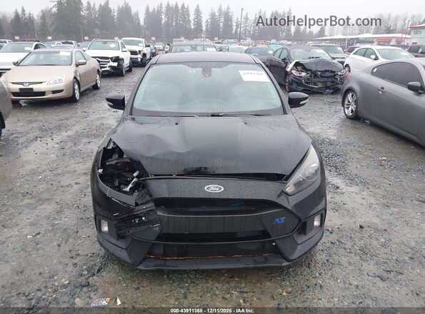 WF0DP3TH5G4117475 2016 FORD FOCUS RS Black Вид щитка приладів