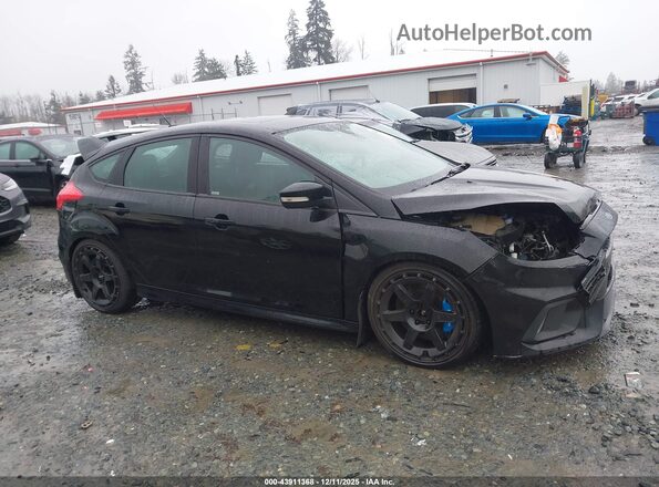 WF0DP3TH5G4117475 2016 FORD FOCUS RS Black Вид задньої частини салону