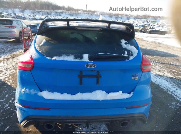WF0DP3THXJ4126812 2018 FORD FOCUS RS Blue 