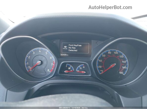 WF0DP3THXJ4126812 2018 FORD FOCUS RS Blue Vista de los asientos traseros