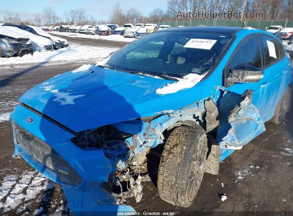 WF0DP3THXJ4126812 2018 FORD FOCUS RS Blue Vista frontal