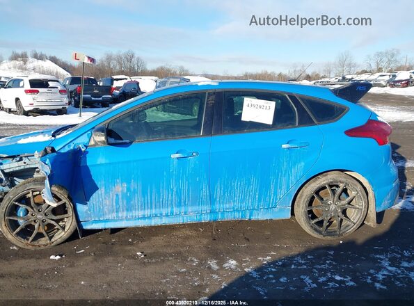 WF0DP3THXJ4126812 2018 FORD FOCUS RS Blue Vista interior trasera