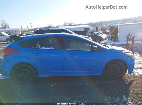 WF0DP3THXJ4126812 2018 FORD FOCUS RS Blue Vista del cuadro de instrumentos