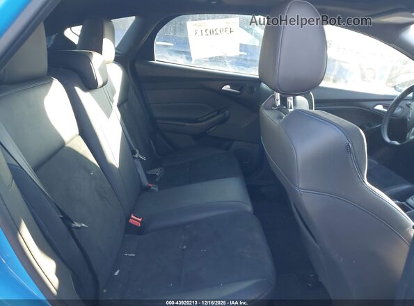 WF0DP3THXJ4126812 2018 FORD FOCUS RS Blue Vista de la etiqueta del VIN