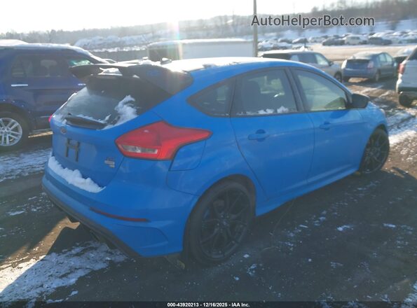 WF0DP3THXJ4126812 2018 FORD FOCUS RS Blue Trasero derecho