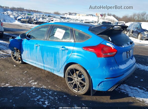 WF0DP3THXJ4126812 2018 FORD FOCUS RS Blue Trasero izquierdo