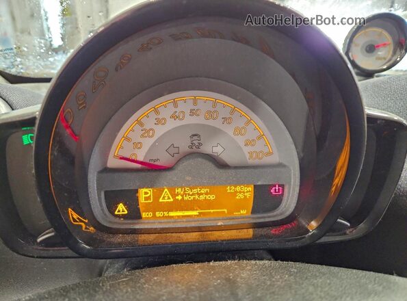 WMEEJ9AA3GK842863 2016 SMART FORTWO Silver Սարքավորումների վահանակի տեսք