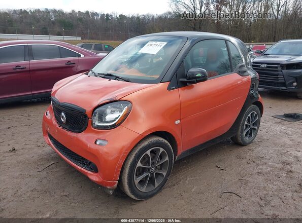 WMEFJ5DA3GK069871 2016 SMART FORTWO Orange Przód lewy