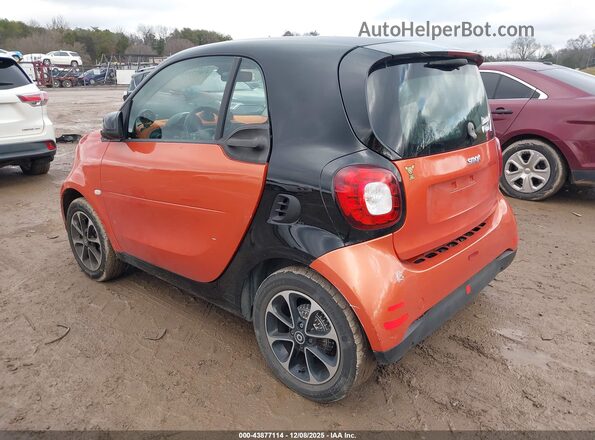WMEFJ5DA3GK069871 2016 SMART FORTWO Orange Tył lewy